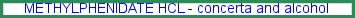 Methylphenidate hcl